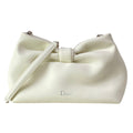 Dior Shoulder Bag Bow Small Ivory Chain Lambskin