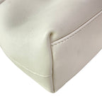 Dior Shoulder Bag Bow Small Ivory Chain Lambskin — view 7