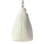 Dior Shoulder Bag Bow Small Ivory Chain Lambskin — view 2