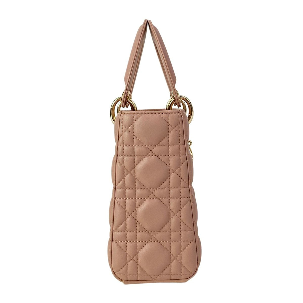 Dior Handbag Lady MY Bag Small Pink Beige — view 2