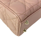 Dior Handbag Lady MY Bag Small Pink Beige — view 8