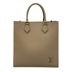 Louis Vuitton Tote Bag Epi Sac Plat PM Galet Leather Cowhide