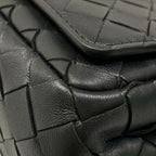 Bottega Veneta Shoulder Bag Notturno Black Lambskin — view 6