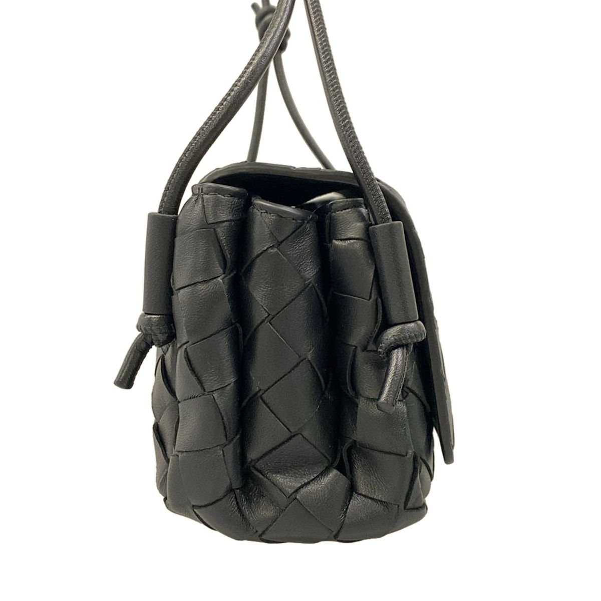 Bottega Veneta Shoulder Bag Notturno Black Lambskin — view 2