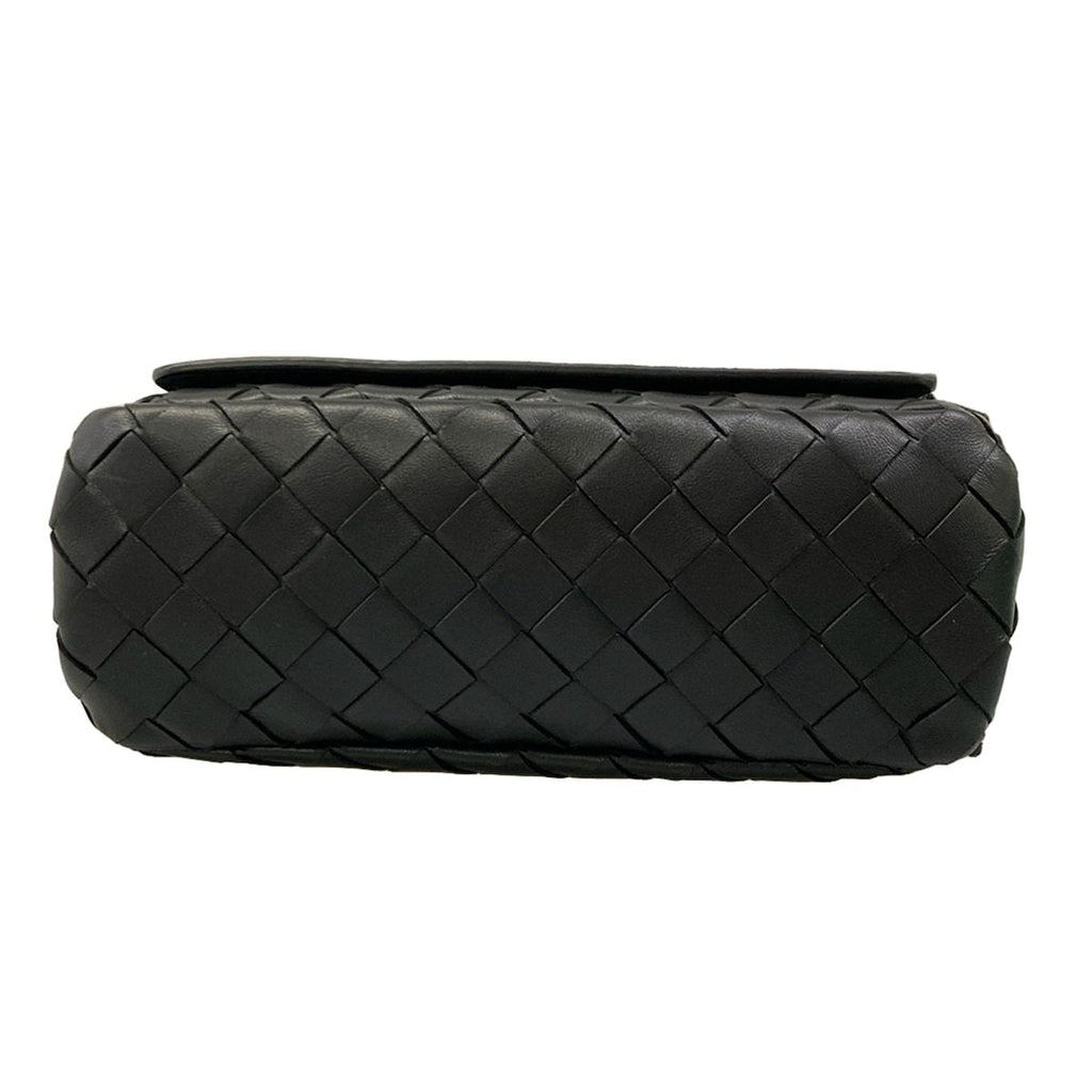Bottega Veneta Shoulder Bag Notturno Black Lambskin — view 5