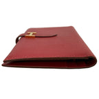 Hermes Wallet Bearn Ruby Previous Model Gold — view 8