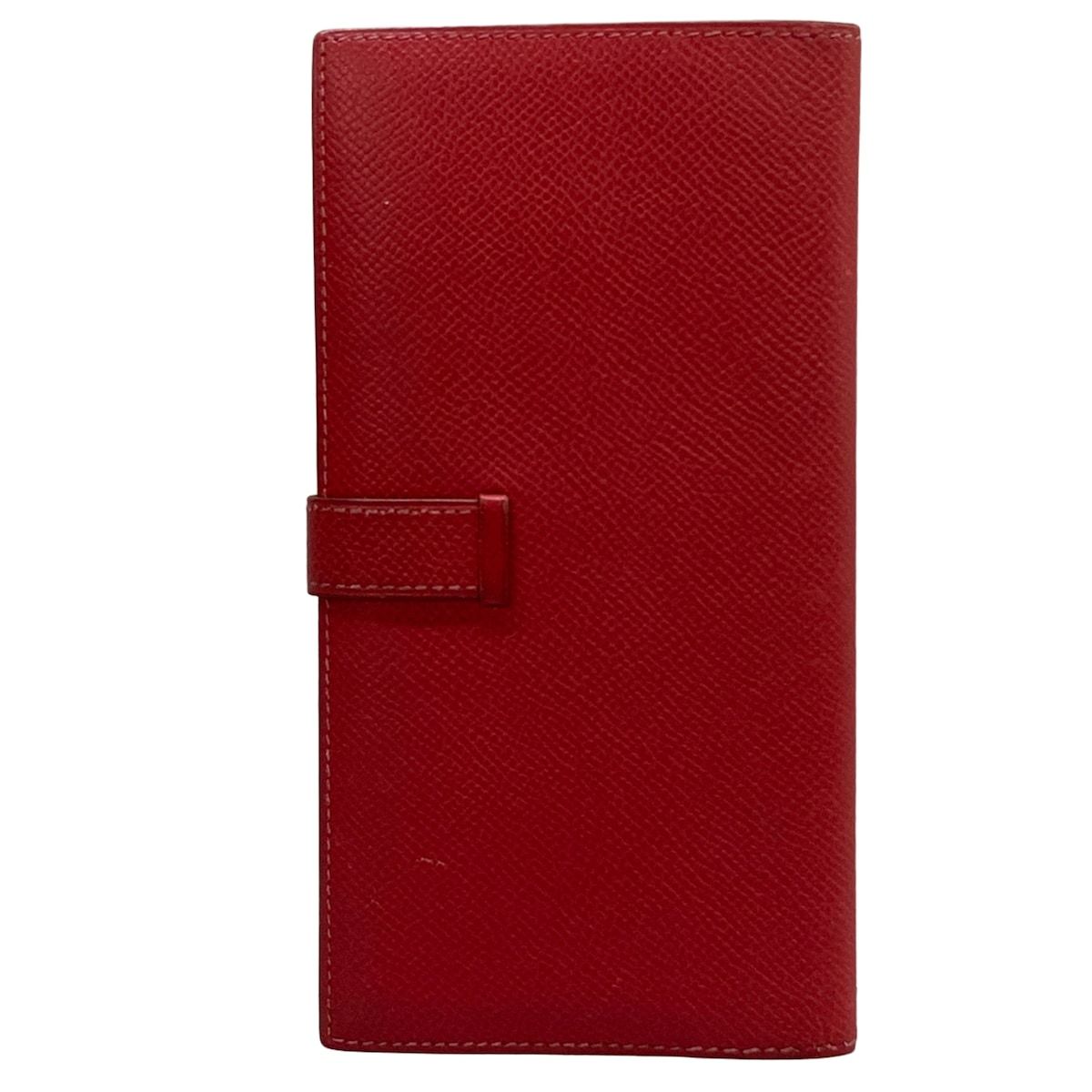 Hermes Wallet Bearn Ruby Previous Model Gold — view 2