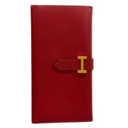 Hermes Wallet Bearn Ruby Previous Model Gold