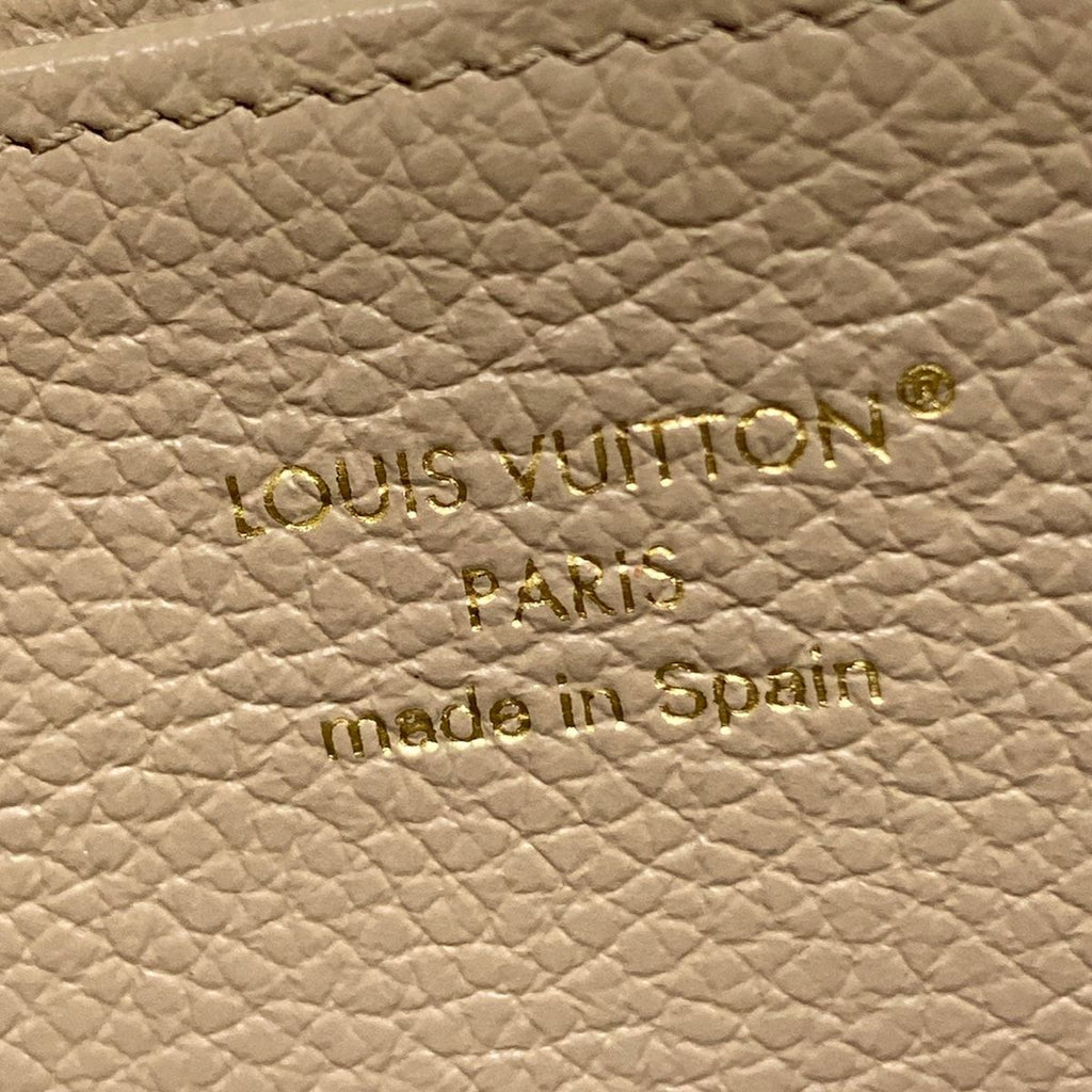 Louis Vuitton Wallet Bicolor Monogram Empreinte Zippy Tourterelle Leather — view 5