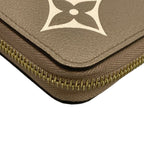 Louis Vuitton Wallet Bicolor Monogram Empreinte Zippy Tourterelle Leather — view 6