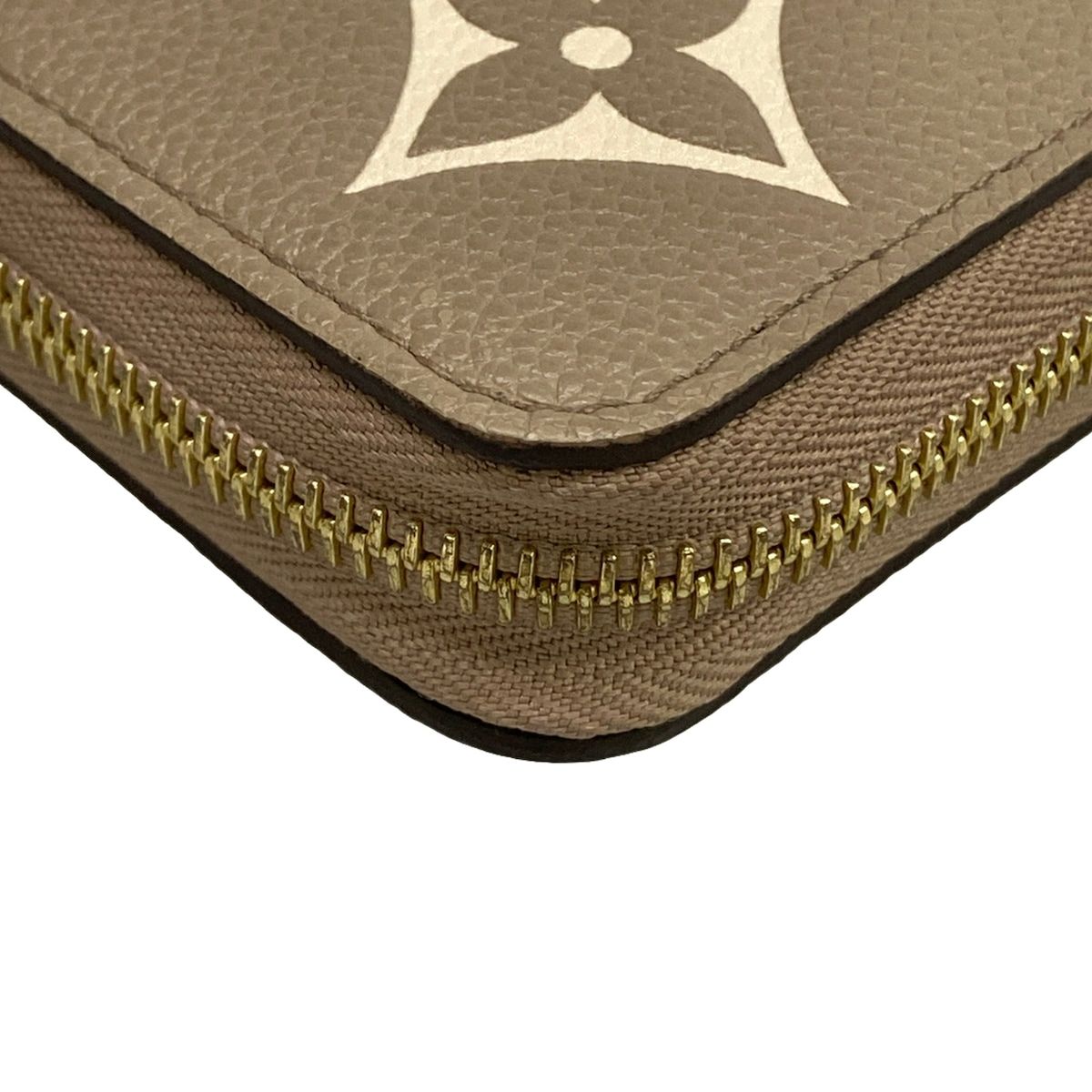 Louis Vuitton Wallet Bicolor Monogram Empreinte Zippy Tourterelle Leather — view 7