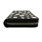 Louis Vuitton Wallet Yayoi Kusama LV YK Zippy Noir Blanc Leather Cowhide — view 8