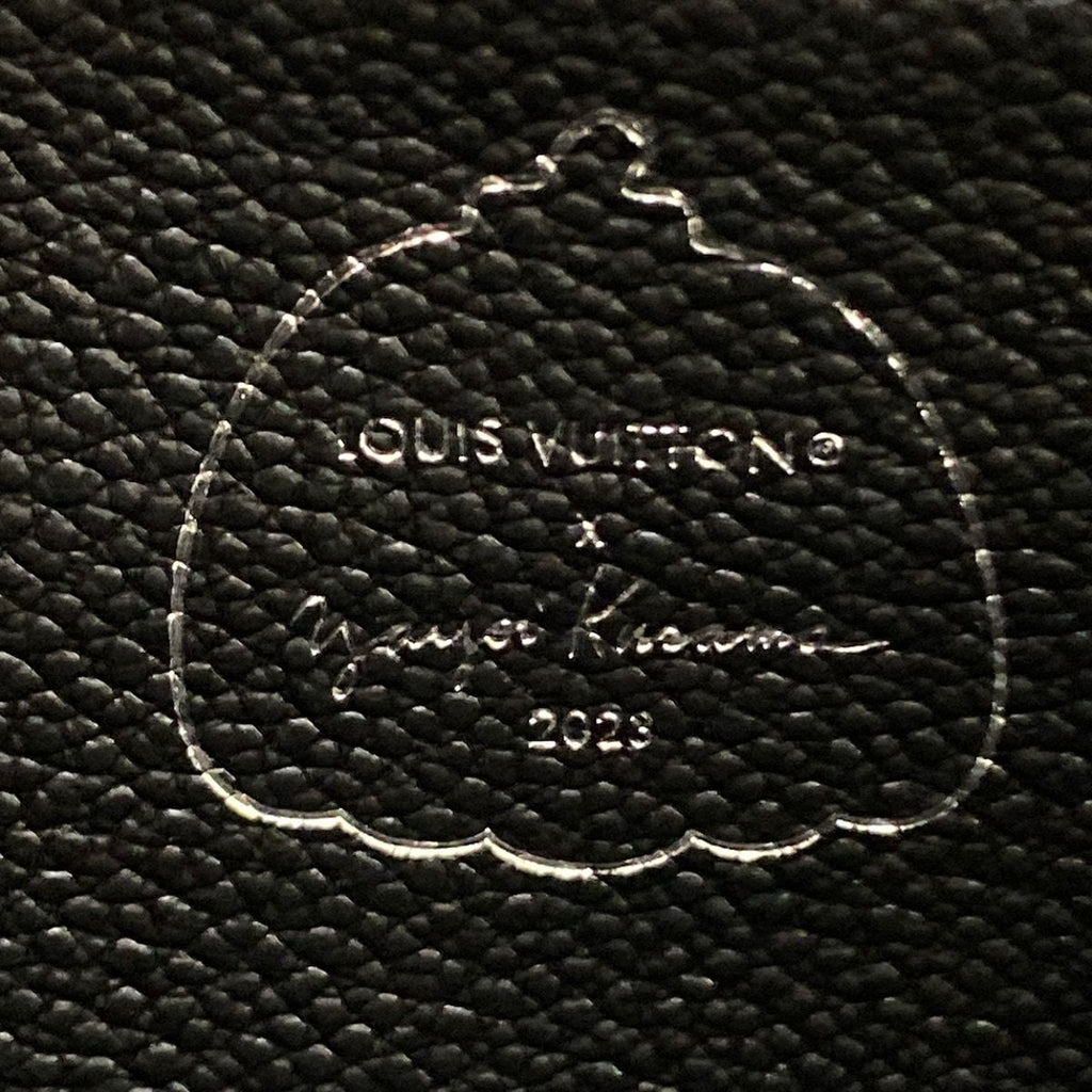 Louis Vuitton Wallet Yayoi Kusama LV YK Zippy Noir Blanc Leather Cowhide — view 5