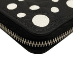 Louis Vuitton Wallet Yayoi Kusama LV YK Zippy Noir Blanc Leather Cowhide — view 7
