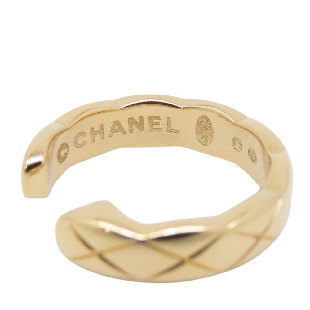 Chanel Ear Cuff Coco Crush Collection Single 18k Yellow Gold Earring — view 5