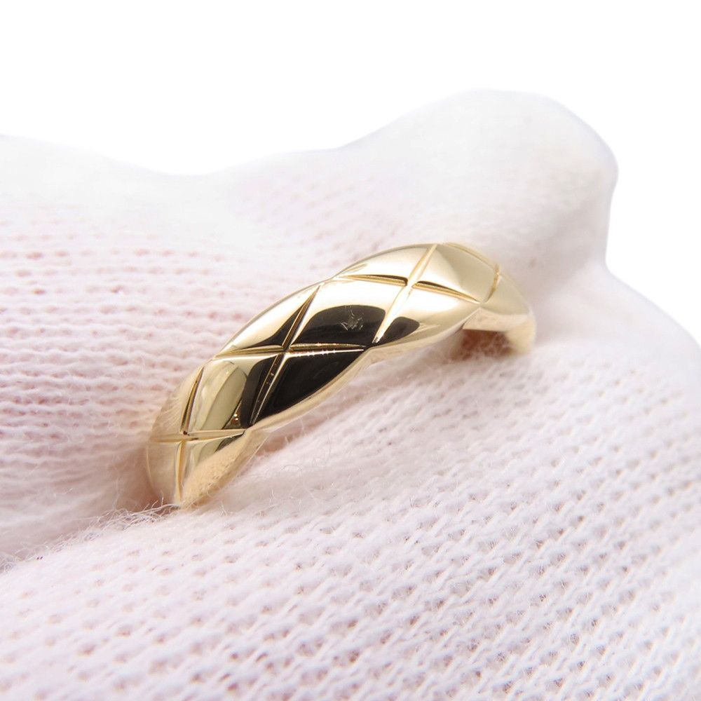 Chanel Ear Cuff Coco Crush Collection Single 18k Yellow Gold Earring — view 4