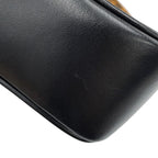 Saint Laurent Paris Shoulder Bag Lou Leather Suede Leopard Black — view 7
