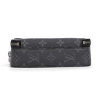 Louis Vuitton Shoulder Bag Monogram Eclipse Alpha Wearable Wallet Black — view 3