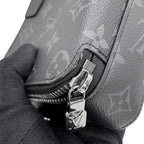 Louis Vuitton Shoulder Bag Monogram Eclipse Alpha Wearable Wallet Black — view 8