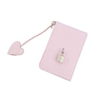 Hermes Note Cover Carnet Secret Mauve Pale Silver Swift Della Cavalleria