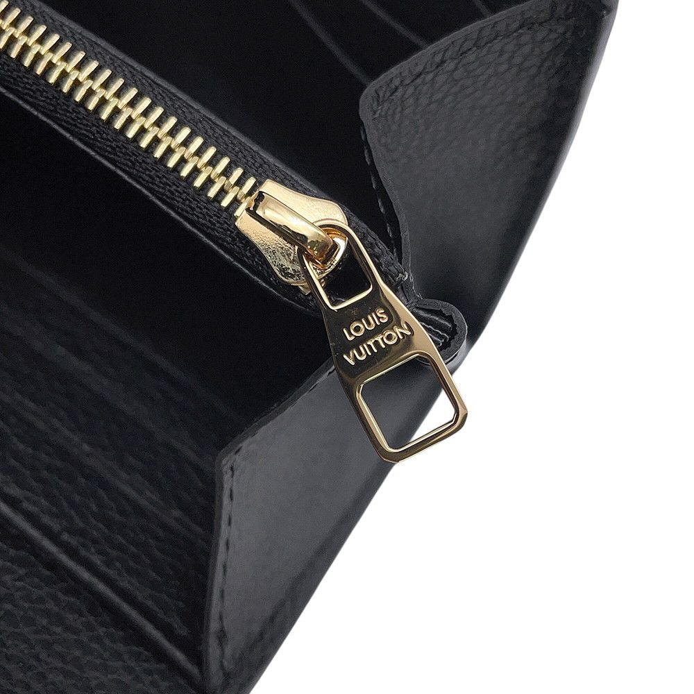 Louis Vuitton Wallet Monogram Empreinte Portefeuille Sarah Black — view 6