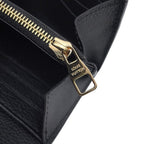 Louis Vuitton Wallet Monogram Empreinte Portefeuille Sarah Black — view 6