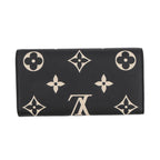 Louis Vuitton Wallet Monogram Empreinte Portefeuille Sarah Black — view 3