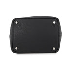 Hermes Handbag Picotin Lock PM Black Silver Taurillon Clemence — view 3