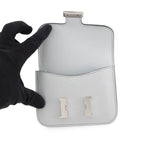 Hermes Wallet Constance Slim Argent Silver Chevre Chamkila — view 4