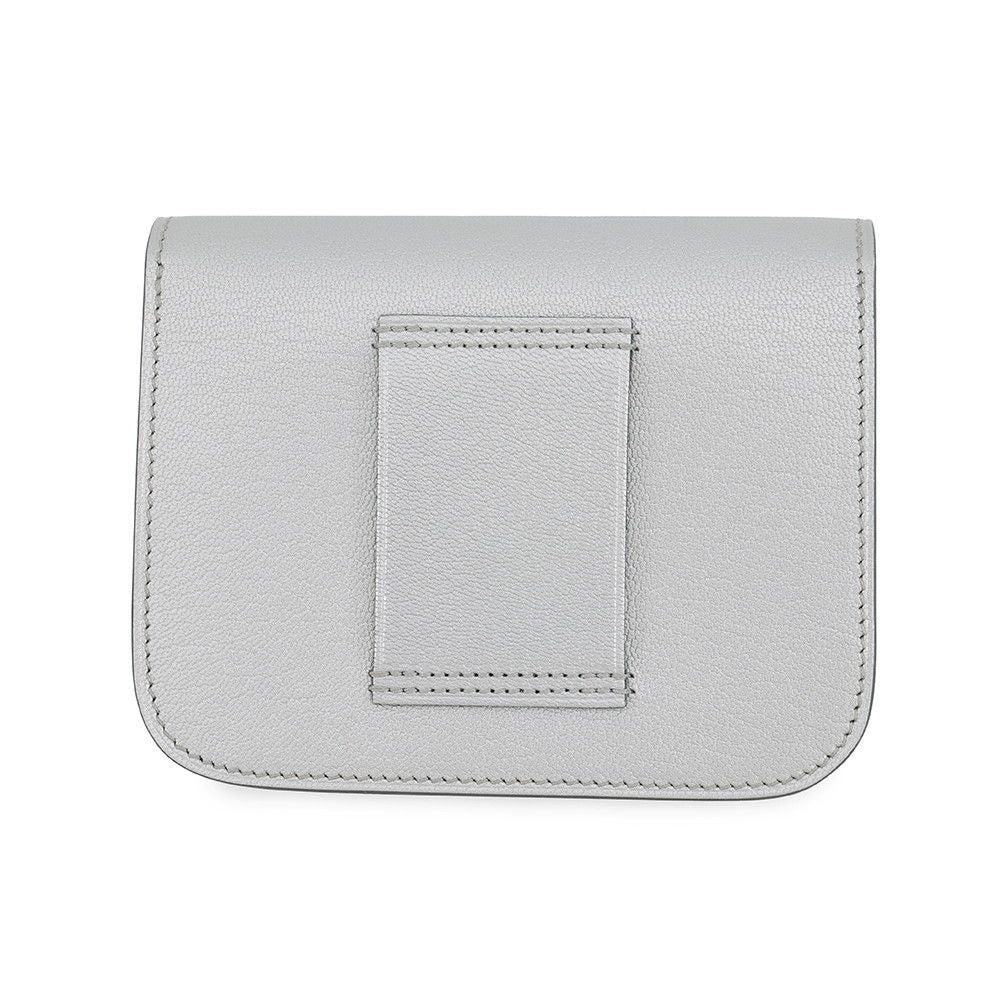 Hermes Wallet Constance Slim Argent Silver Chevre Chamkila — view 3