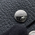 Hermes Coin Purse Calvi Duo Gris Misty Silver Chevre Mysore — view 6