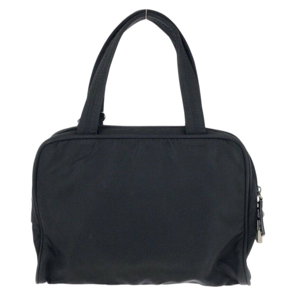 Prada Tessuto Black Silver Nylon Handbag — view 2