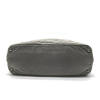 Chanel CC Logo Suede Wild Stitch 2-Way Bag Gray Bag — view 4