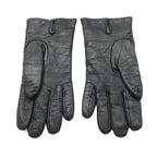 Fendi Leather Gloves FF Logo Black — view 3