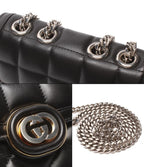 Gucci Chain Shoulder Bag Deco Mini Quilted — view 8