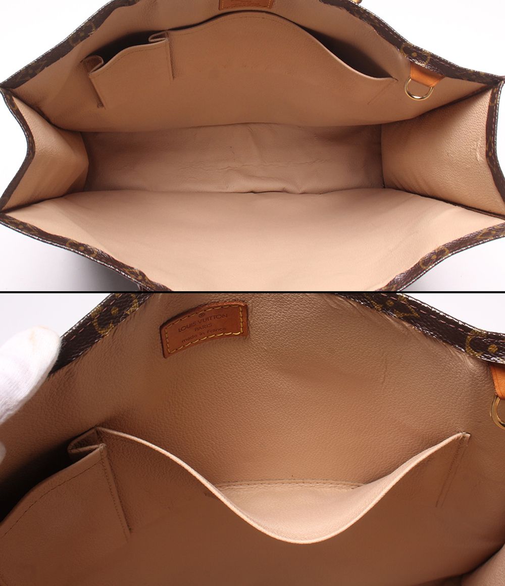 Louis Vuitton Tote Bag Sac Plat Monogram — view 5