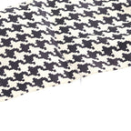 Dior 30 Montaigne Mitzah Houndstooth Pattern Scarf Twilly Navy — view 6
