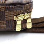 Louis Vuitton Damier Pochette Gange Leather Body Shoulder Bag Brown — view 6