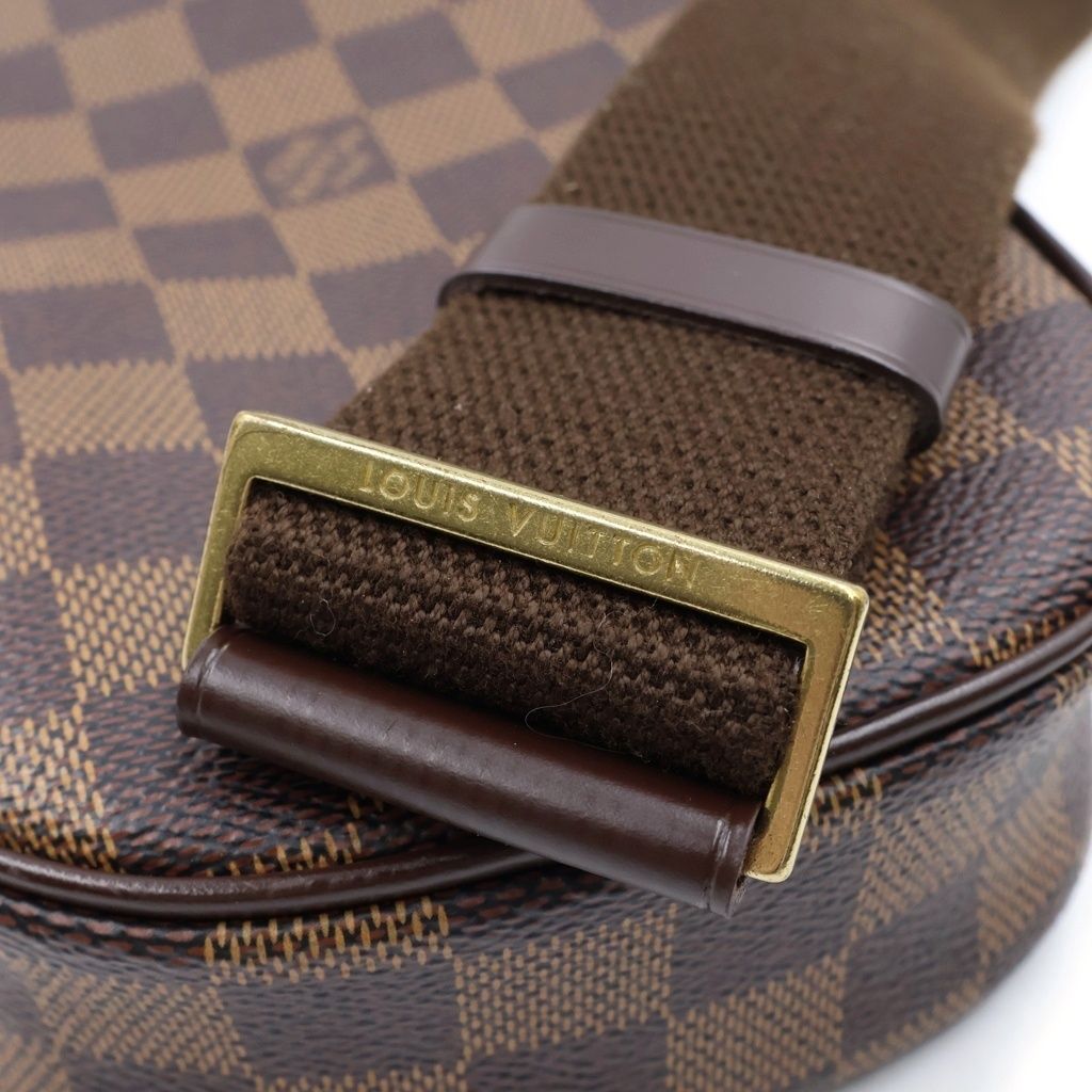 Louis Vuitton Damier Pochette Gange Leather Body Shoulder Bag Brown — view 7
