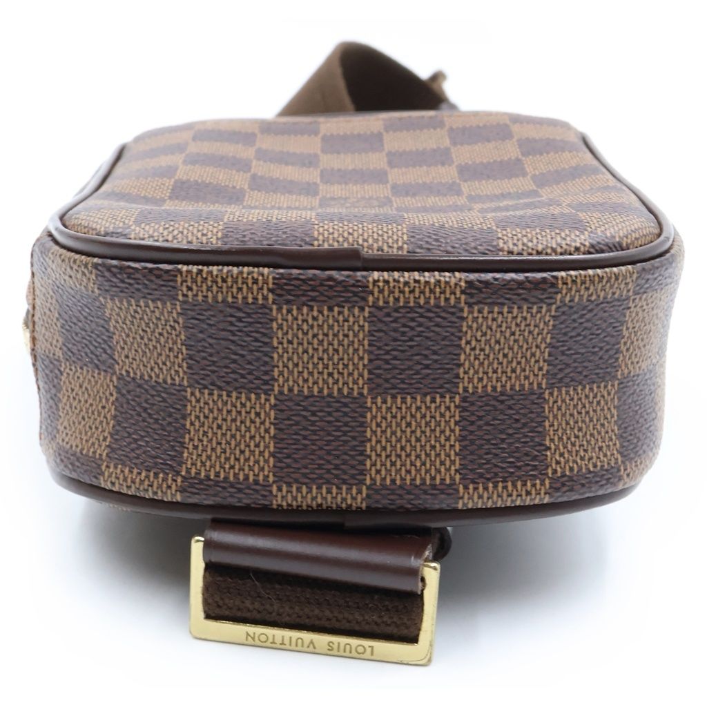 Louis Vuitton Damier Pochette Gange Leather Body Shoulder Bag Brown — view 4