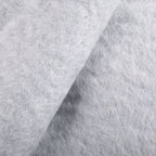 Loewe Mohair Wool Fringe Shawl Scarf Gray — view 6