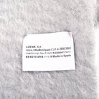 Loewe Mohair Wool Fringe Shawl Scarf Gray — view 5