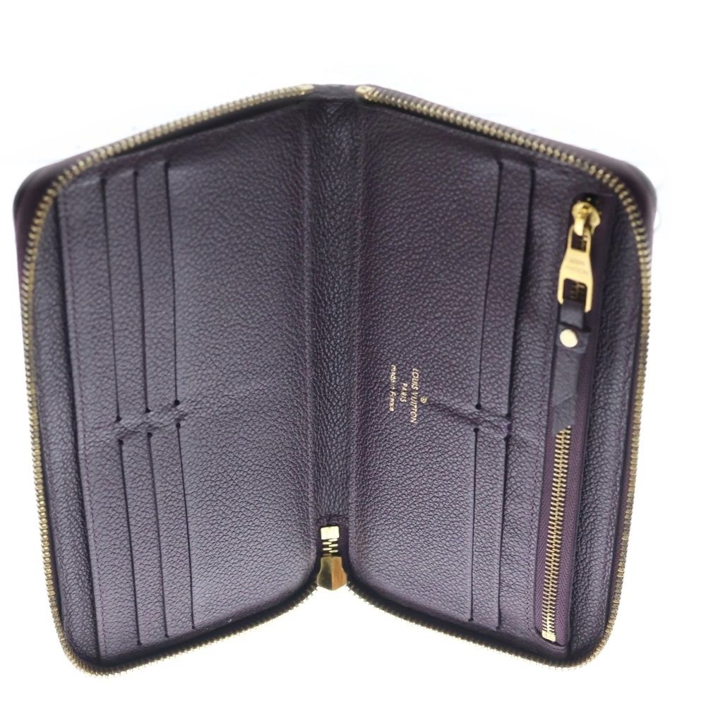 Louis Vuitton Nogram Empreinte Portefeuille Secret Wallet Zip Around Leather — view 4