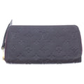 Louis Vuitton Nogram Empreinte Portefeuille Secret Wallet Zip Around Leather
