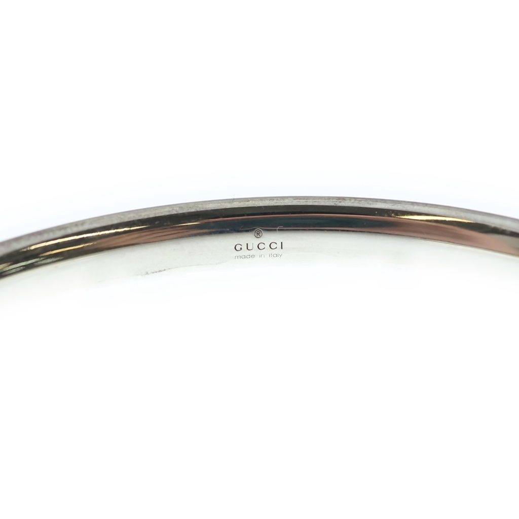 Gucci Diamante Cuff Bracelet Silver — view 5