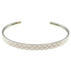 Gucci Diamante Cuff Bracelet Silver