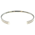 Gucci Diamante Cuff Bracelet Silver — view 2