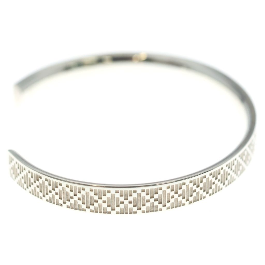 Gucci Diamante Cuff Bracelet Silver — view 3