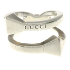 Gucci Contrariering Ring Silver