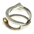 Gucci Contrariering Ring Silver — view 4